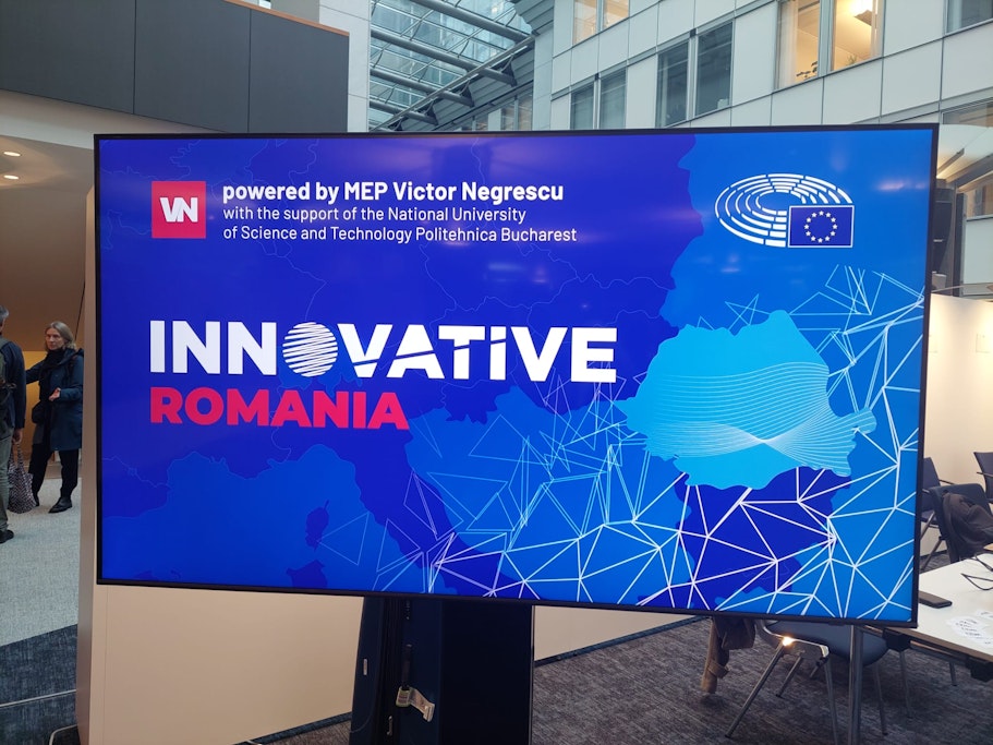 Expoziția ”Innovative Romania”, la Parlamentul European