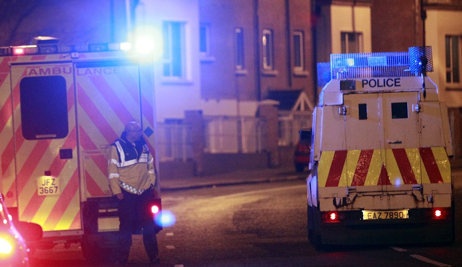 Poliţia din Irlanda a anunţat vineri că a arestat 34 de persoane după protestele violente de joi