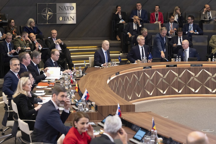 AP/ Reuniunea ministrilor de externe ai NATO
