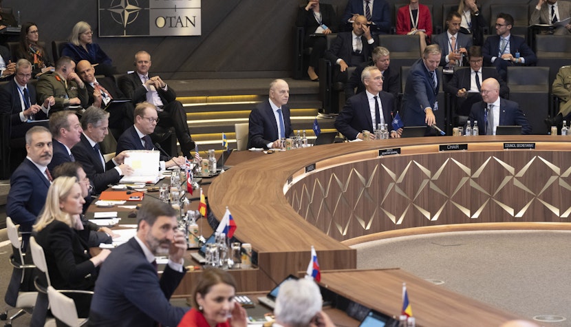 AP/ Reuniunea ministrilor de externe ai NATO