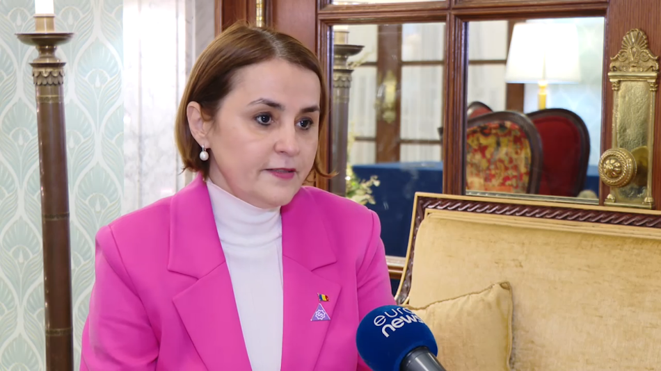 Luminița Odobescu, ministrul Afacerilor Externe.