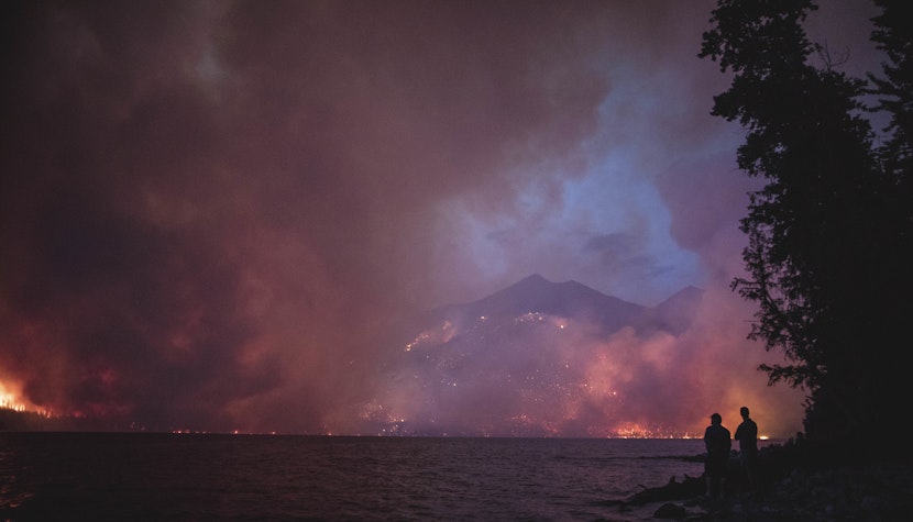 Incendiu de vegetație în Canada