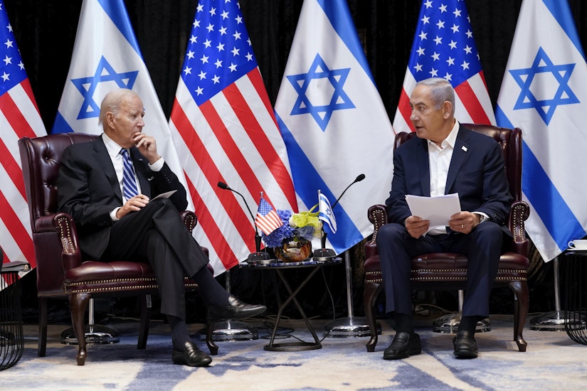 Joe Biden și Benjamin Netanyahu