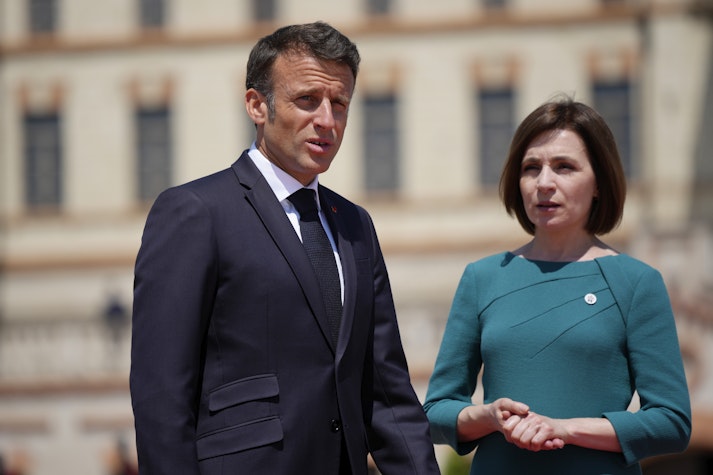 macron si maia sandu