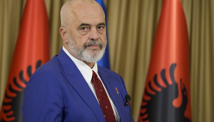 Premierul albanez Edi Rama