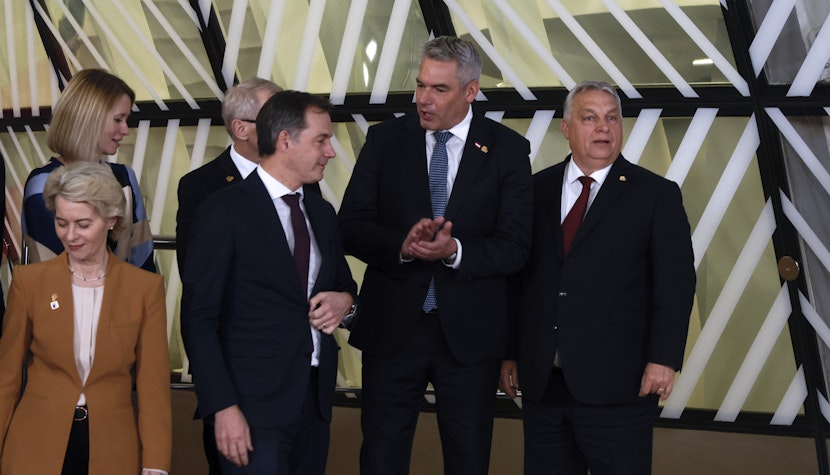Viktor Orban și Alexander De Croo