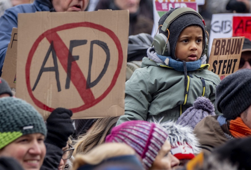 Protest în Germania împotriva extremei de dreapta