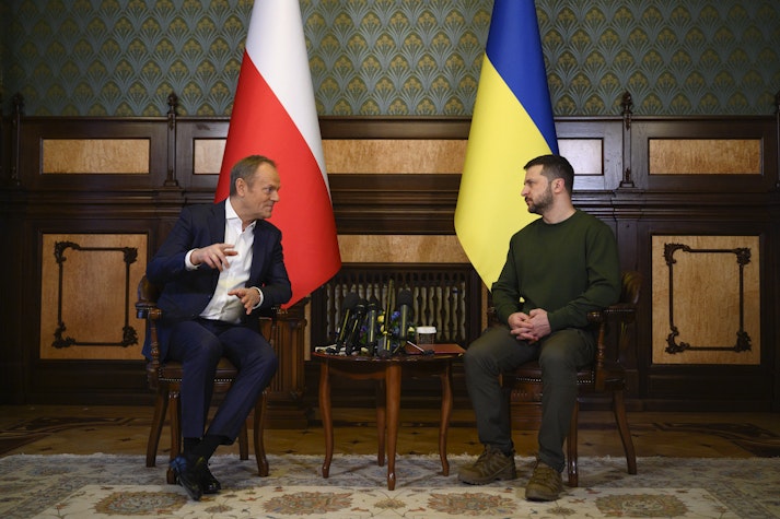 Tusk Zelenski
