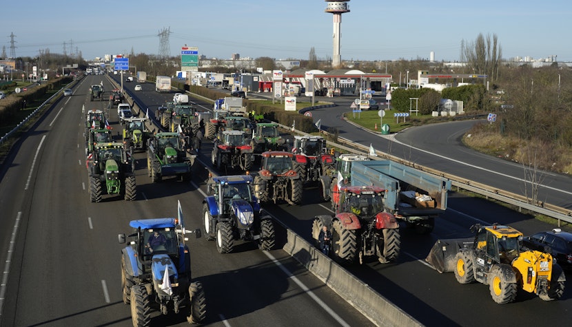 Protestele fermierilor francezi