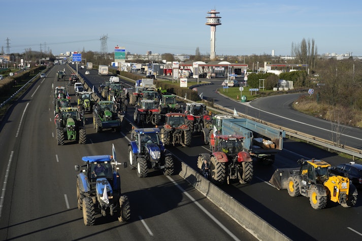 Protestele fermierilor francezi