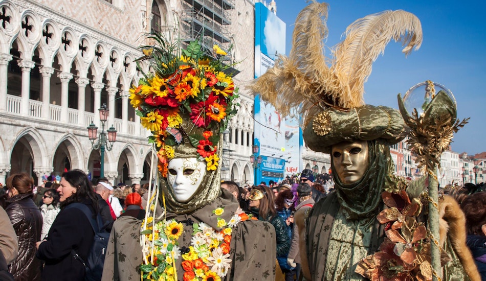 Carnavalul de la Veneția.