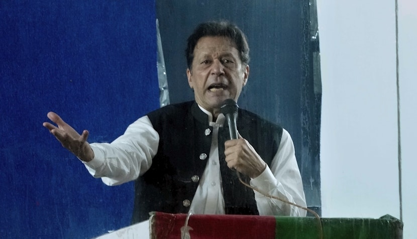 Principalul lider al opoziției pakistaneze și fost prim-ministru, Imran Khan