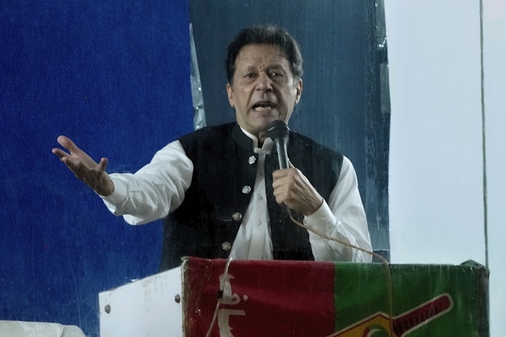 Principalul lider al opoziției pakistaneze și fost prim-ministru, Imran Khan