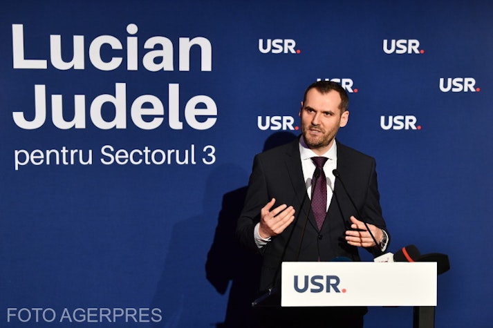 Viceprimarul Lucian Judele,