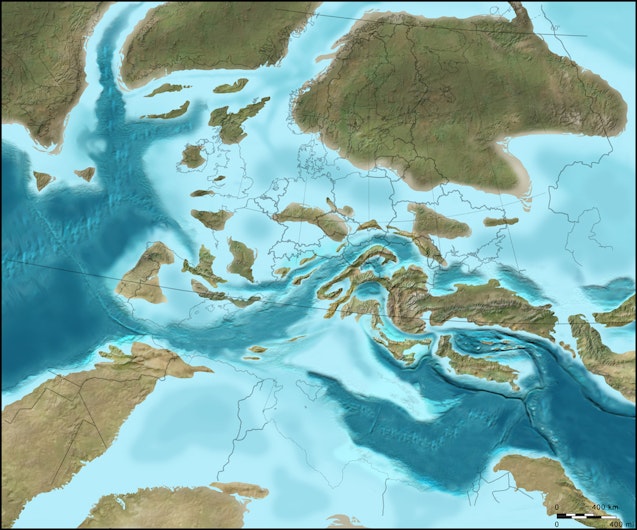 Pe vremea când trăiau acești dinozauri, Europa era departe de continentul pe care îl cunoaștem astăzi.