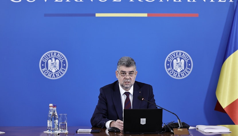Marcel Ciolacu, premierul României