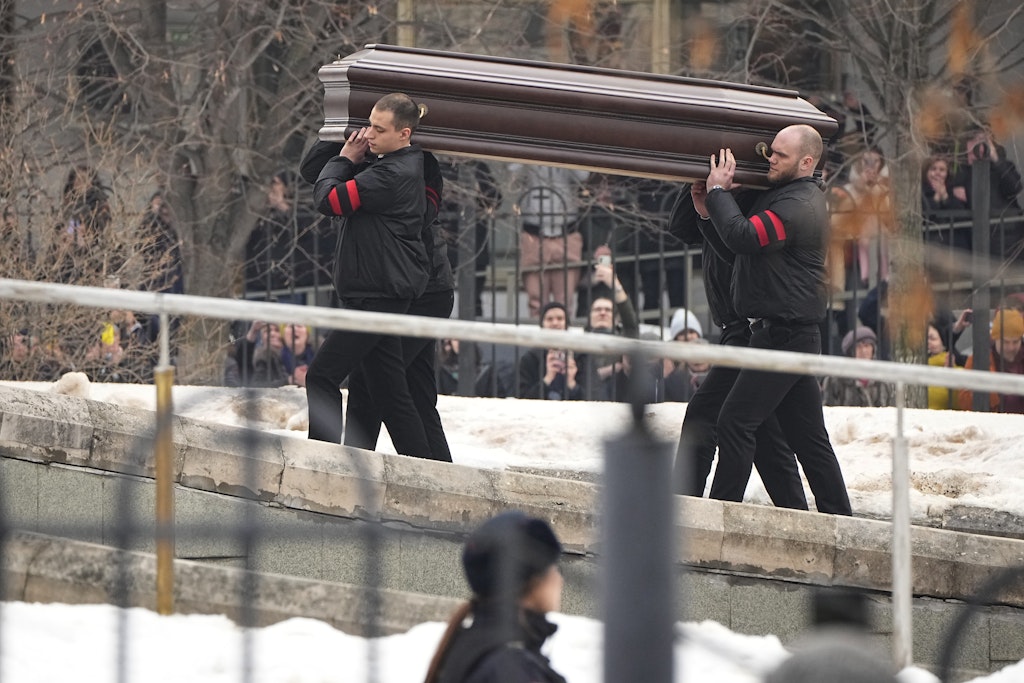 Navalnîi, înmormântat la Moscova