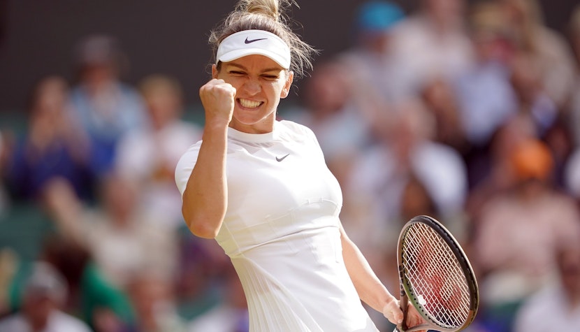 Simona Halep simona halep în echipament alb