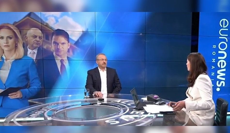 Vasile Dîncu, la Euronews