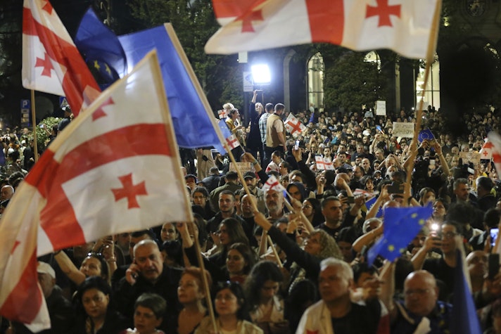 Proteste în Georgia