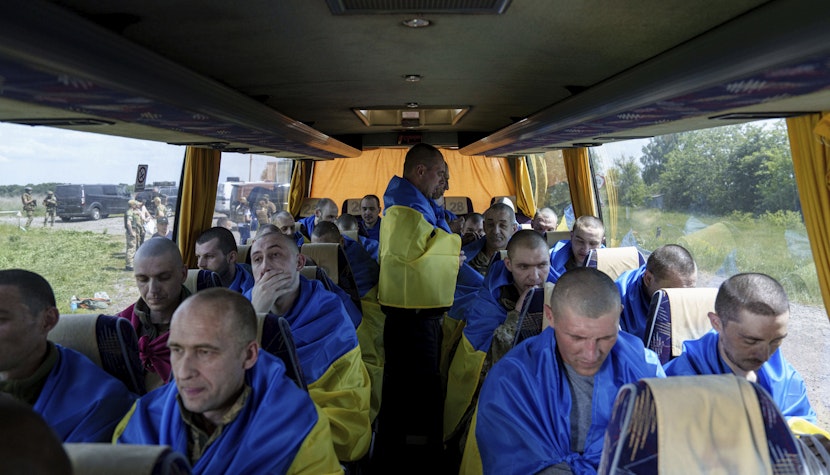 Prizonieri ucraineni eliberați Prizonieri ucraineni