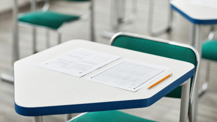 banca sala de examen