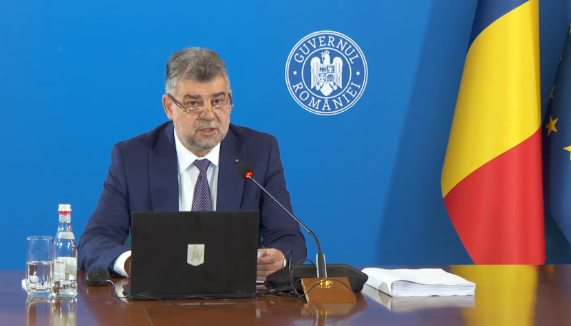 Marcel Ciolacu, premierul României