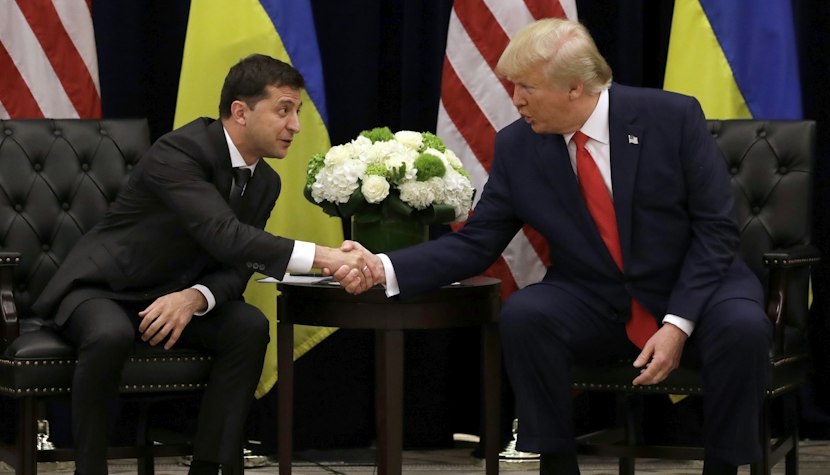 Zelenski - Trump zelenski