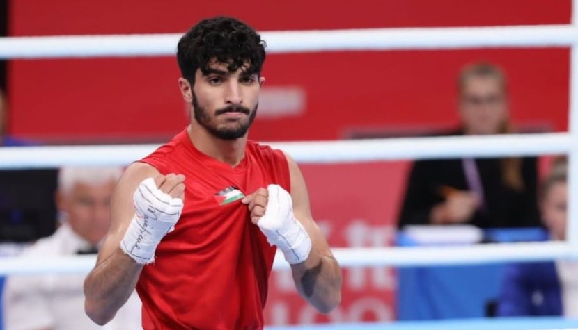 Wasim Abu Sal este primul pugilist palestinian care concurează la Jocurile Olimpice