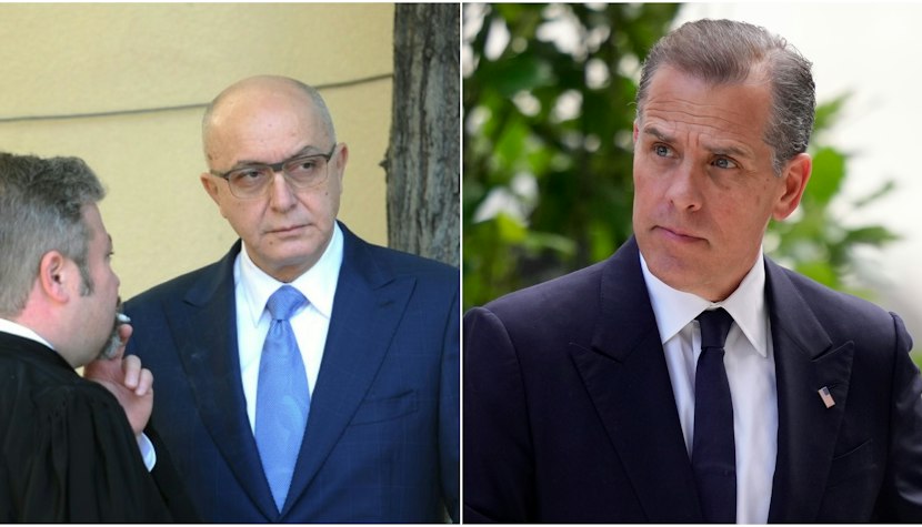 Puiu Popoviciu si Hunter Biden