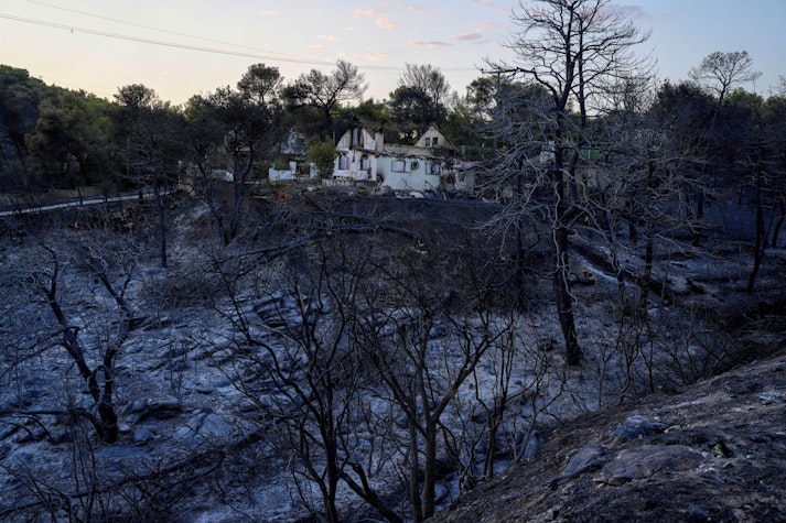 Incendii în Grecia