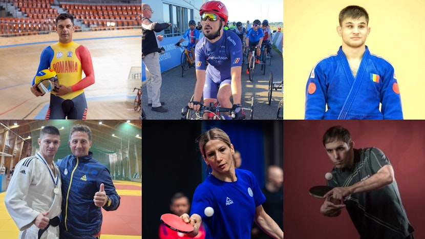 Cei șase sportivi care reprezintă România la Jocurile Paralimpice 2024