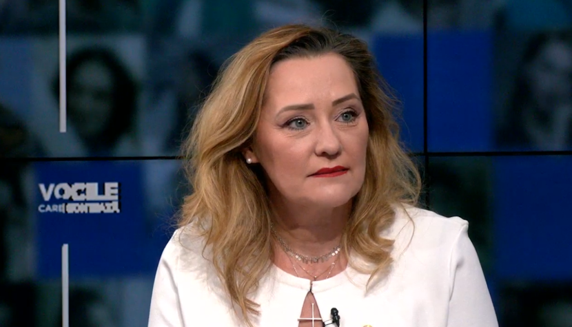 Elena Lasconi, președinta USR Elena Lasconi