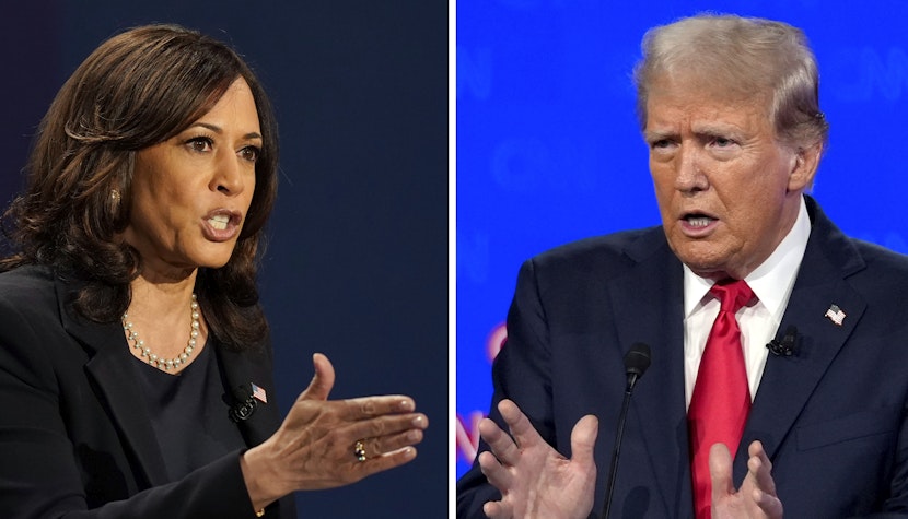 Kamala Harris și Donald Trump