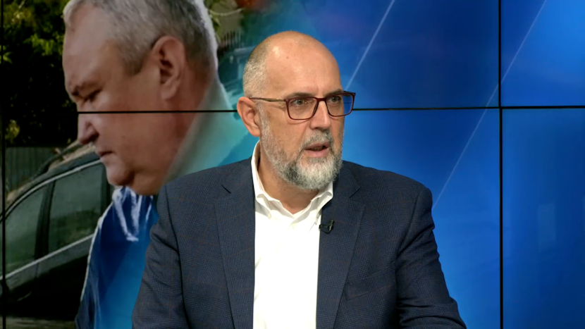 Kelemen Hunor, președintele UDMR, în platoul Euronews România