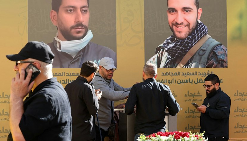 Exploziile ar fi avut loc în timpul funeraliilor a patru luptători Hezbollah în Beirut