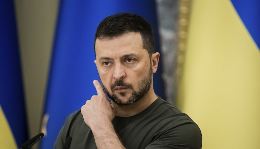 Volodimir Zelenski, președintele Ucrainei