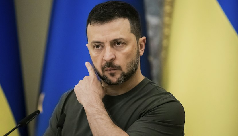 Volodimir Zelenski, președintele Ucrainei