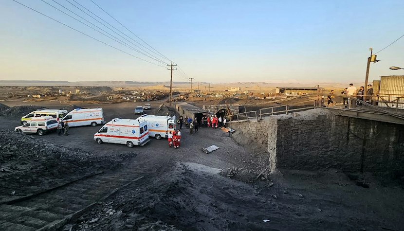 O mină din Iran a explodat