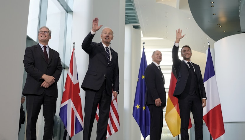 Liderii SUA, UK, Germania și Franța SUA, UK, Germania și Franța