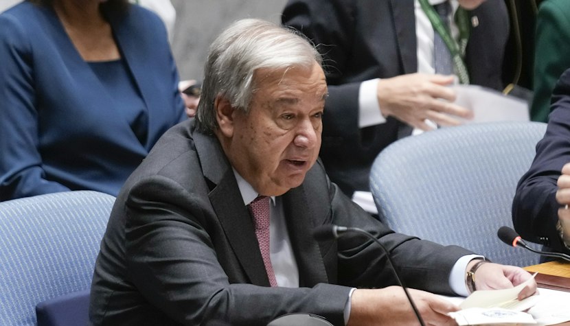 Antonio Guterres, secretarul general al ONU