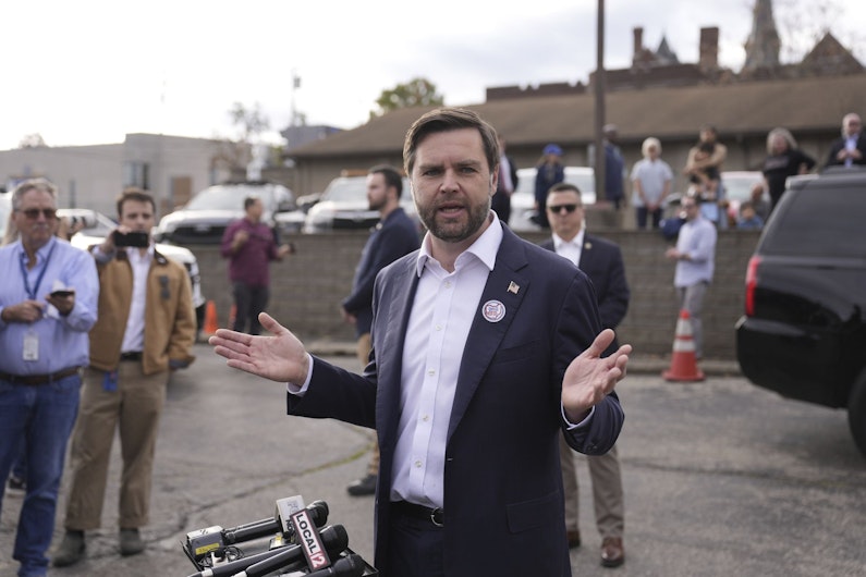 jd vance la vot
