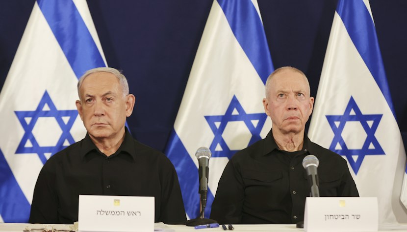 Benjamin Netanyahu și Yoav Gallant Benjamin Netanyahu și Yoav Gallant