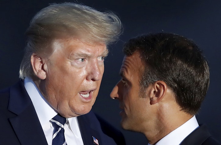 Trump și Macron