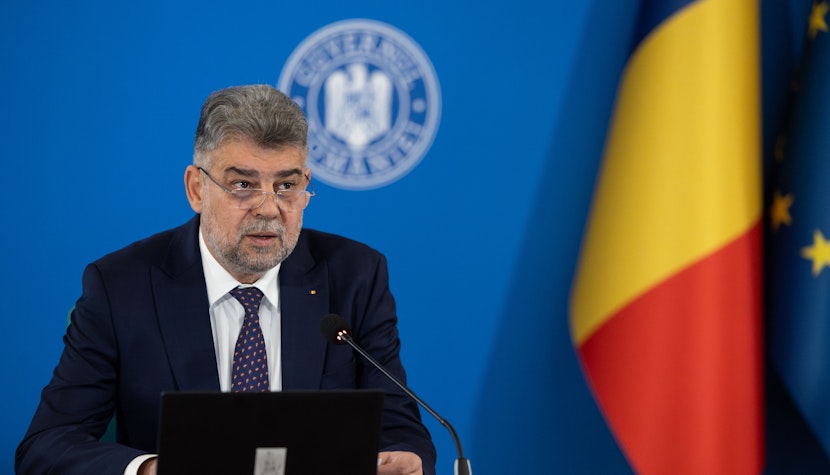 Marcel Ciolacu, premierul României
