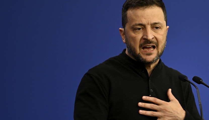 Volodimir Zelenski, președintele Ucrainei