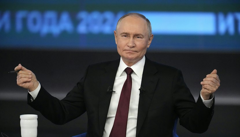Vladimir Putin, președintele Rusiei