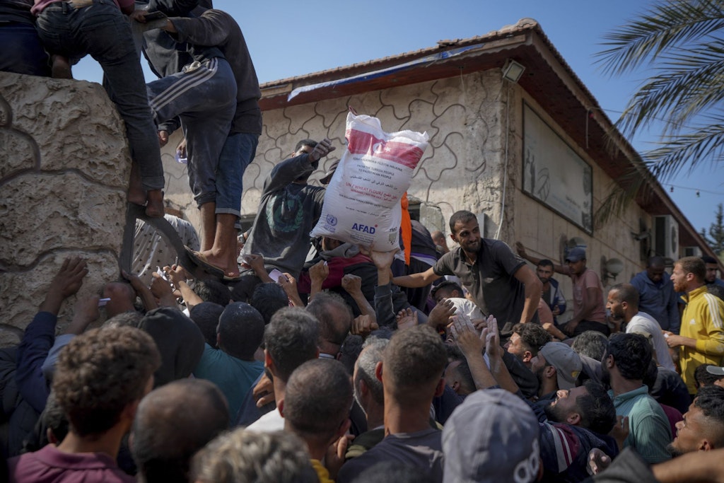 Palestinienii afectați de atacurile din Fâșia Gaza