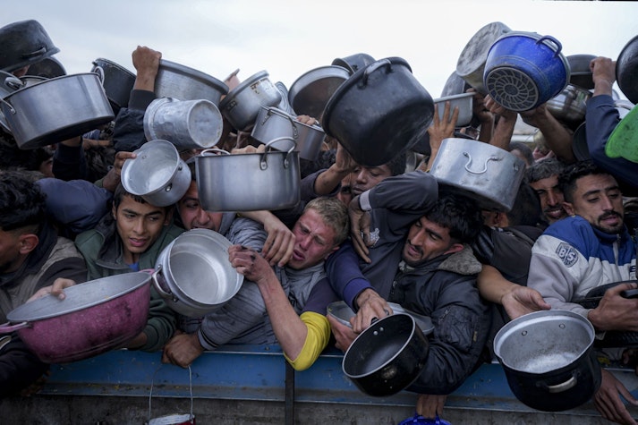Palestinienii afectați de atacurile din Fâșia Gaza