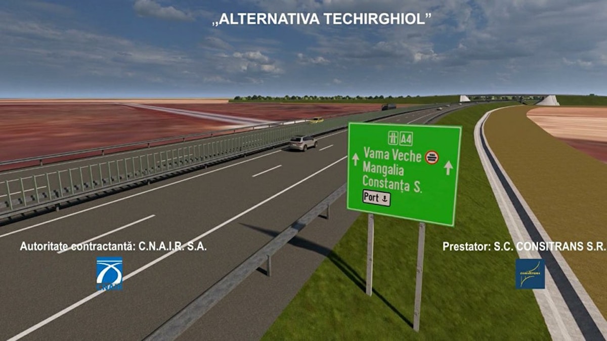 Ce se știe despre Alternativa Techirghiol, autostrada care ar urma să facă legătura între A4 și sudul litoralului